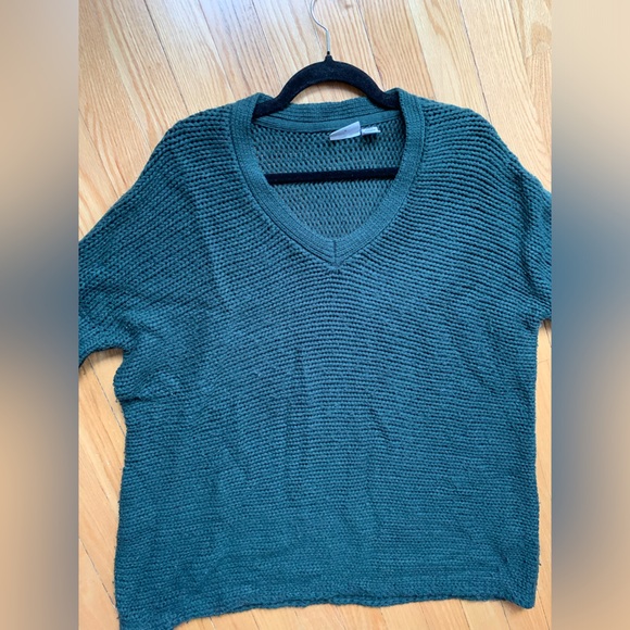 🎄🔥Forest Green knit Sweater slouchy fit - Picture 2 of 6